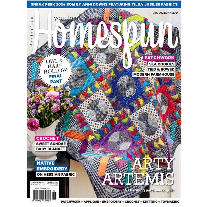 Homespun Magazine Issue December January 2024 Little Patch Of Heaven   Homespun Mag DecJan 23 